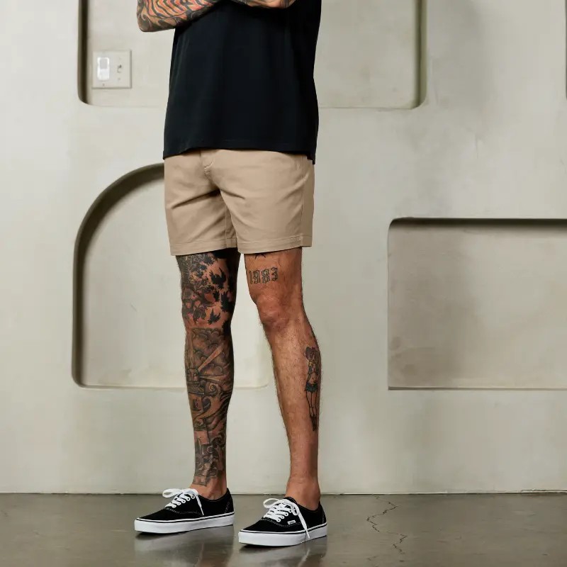 Premium Men’s Chino Comfort Shorts - Versatile Daily Wear