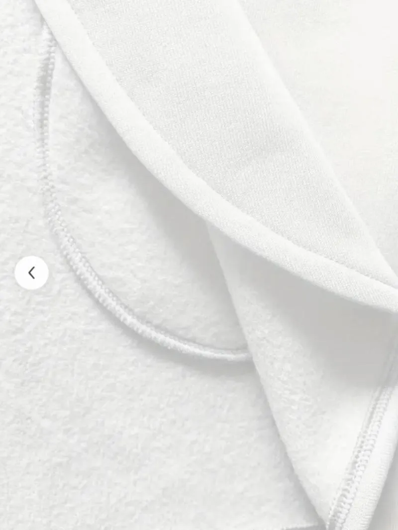 Women's Plus Size Hooded Sweatshirt, Full Zip Fashion Design, Asymmetrical Hem