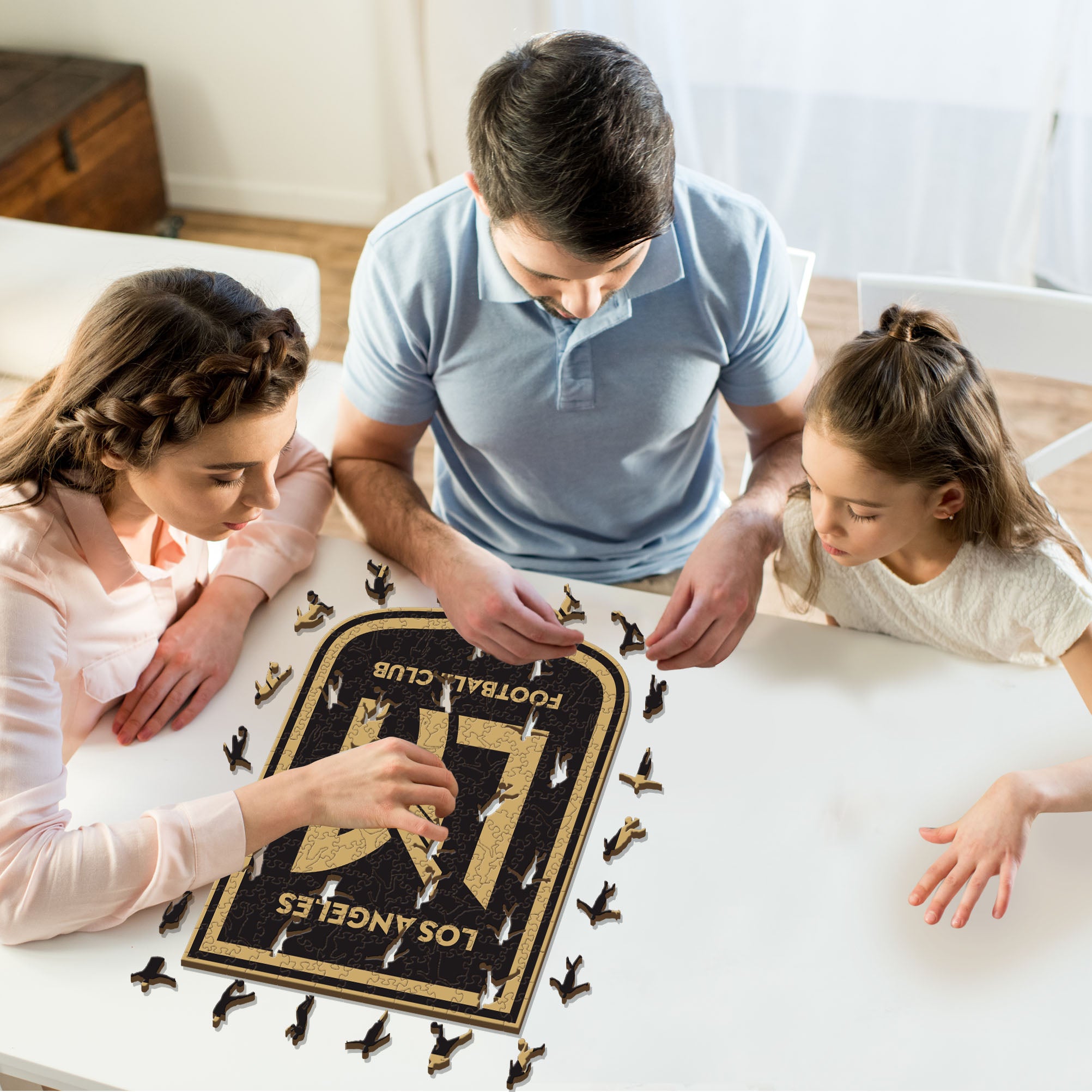 Los Angeles FC® Logo - Wooden Puzzle