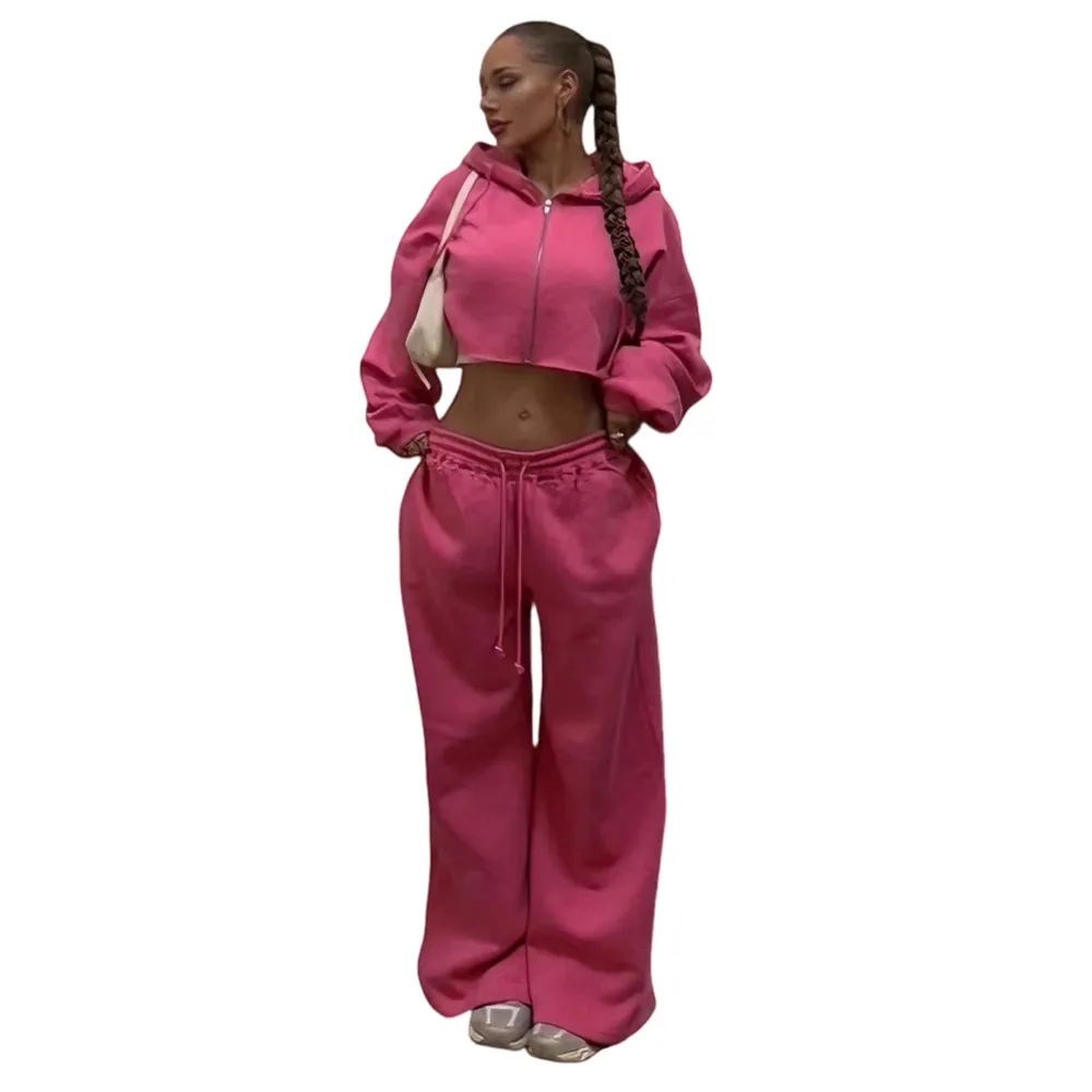 Women's Casual Two-piece Sweatsuit