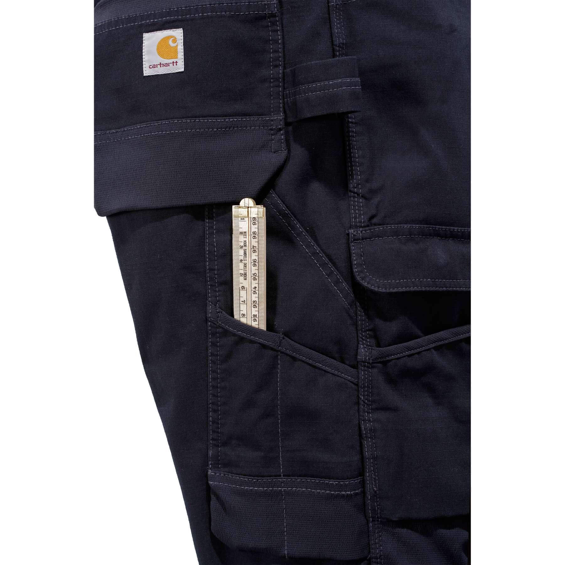 CHT Steel Relaxed Fit Double Front Multi-Pocket Cargo Trousers 103337