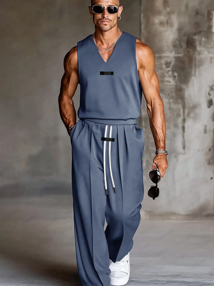 Daily Comfort Tank Top Pants Set