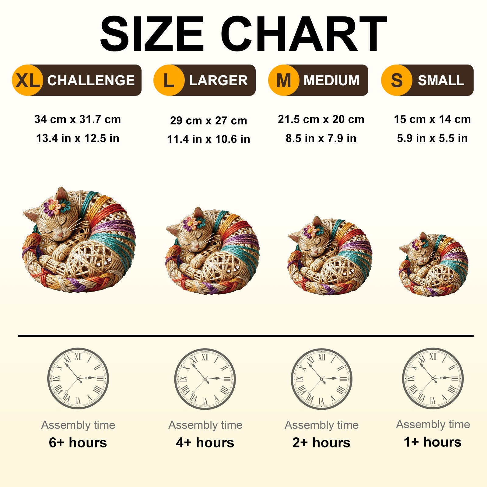 Twine Cat Wooden Jigsaw Puzzle