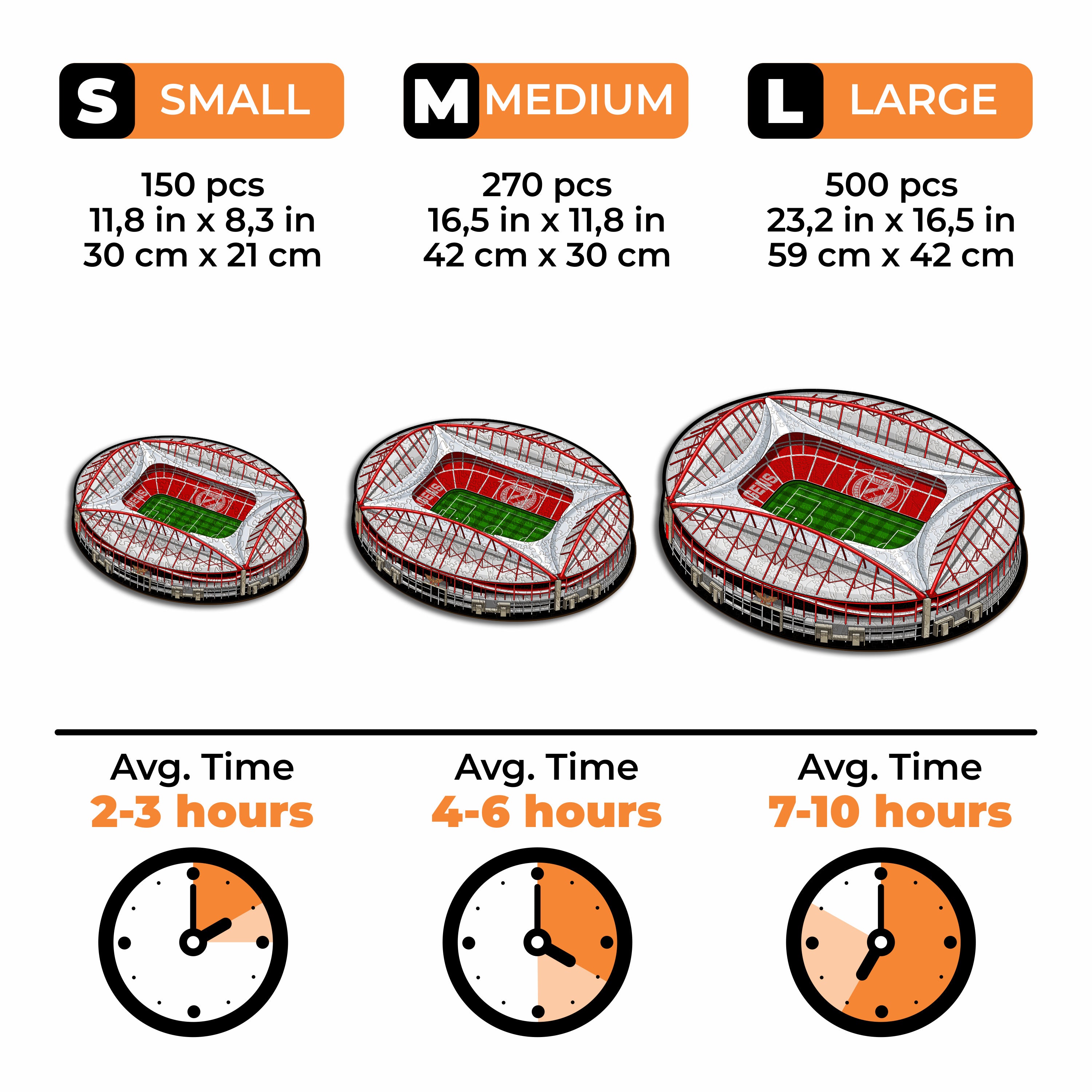 Estadio do SL Benfica® - Wooden Puzzle
