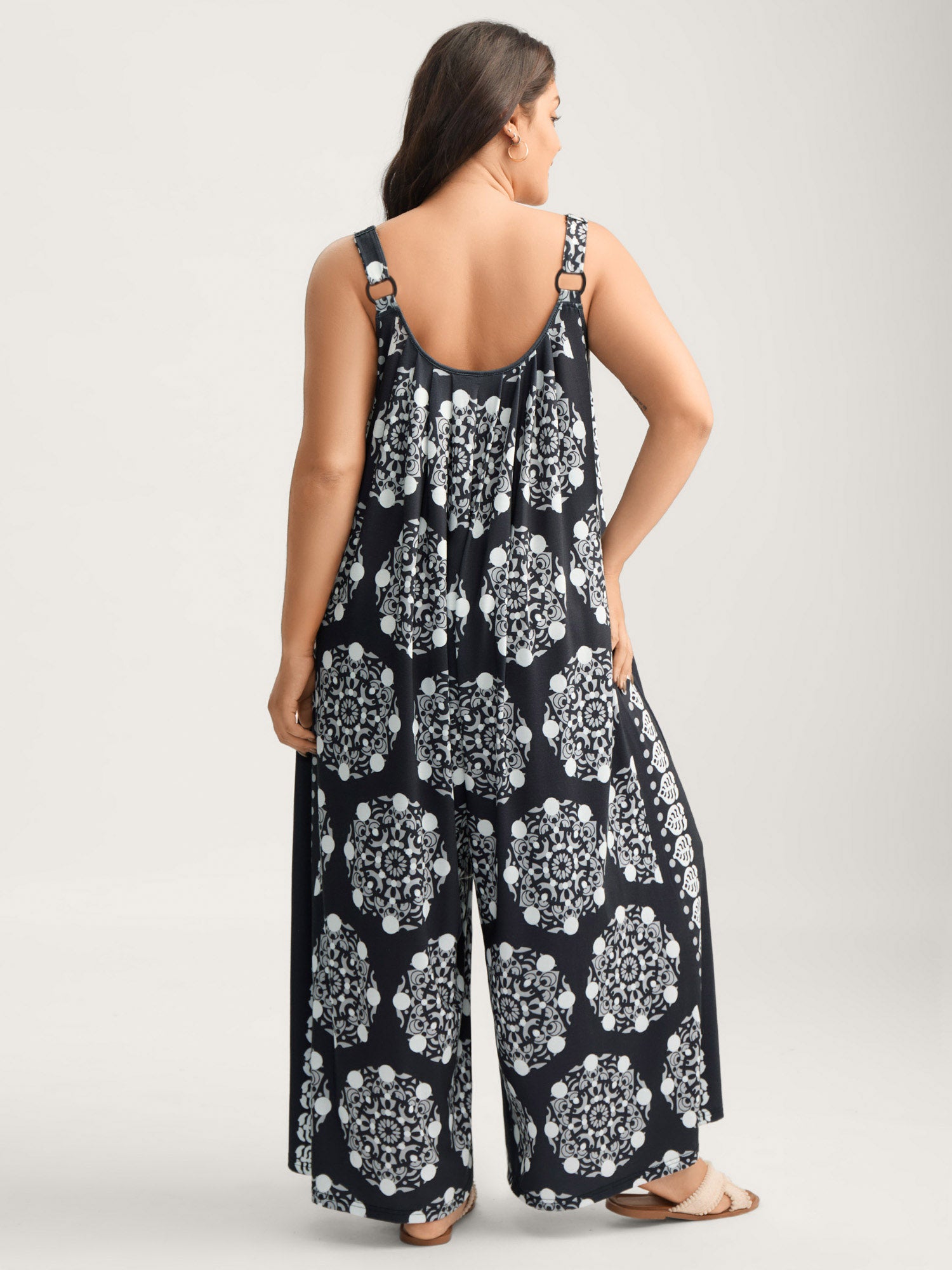 Sunkissed Stretchy Adjustable Strap Jumpsuit