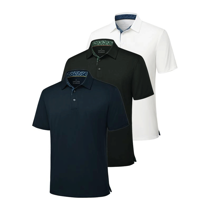 👕Men’s Classic Cotton Short-Sleeve Polo Shirt
