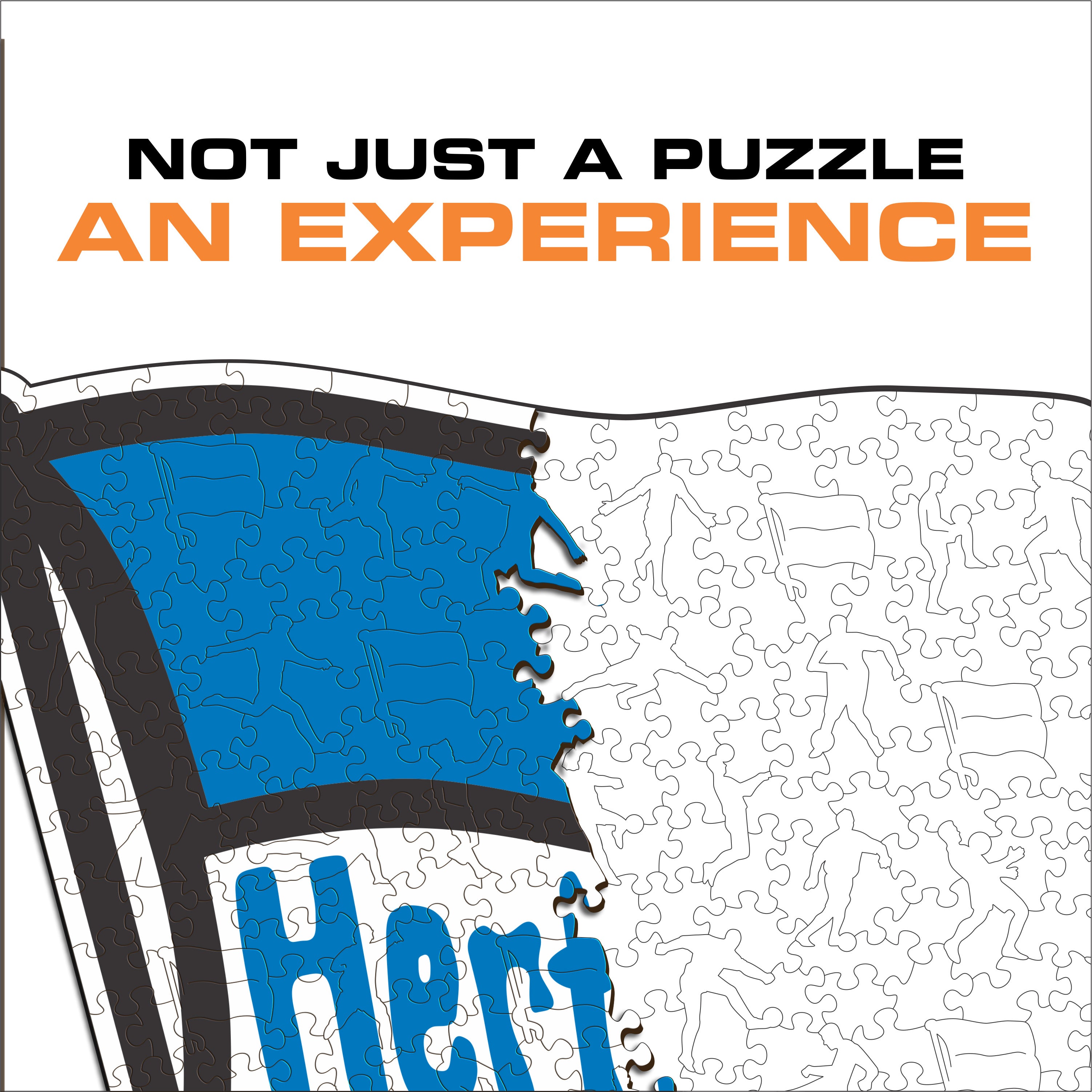 Hertha BSC® Logo - Wooden Puzzle