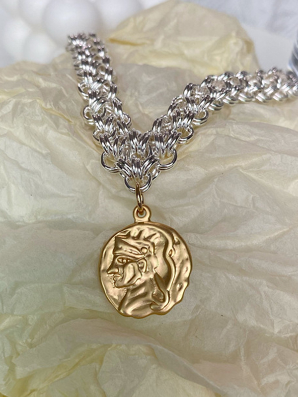 Contrast Color Classic Necklaces Accessories