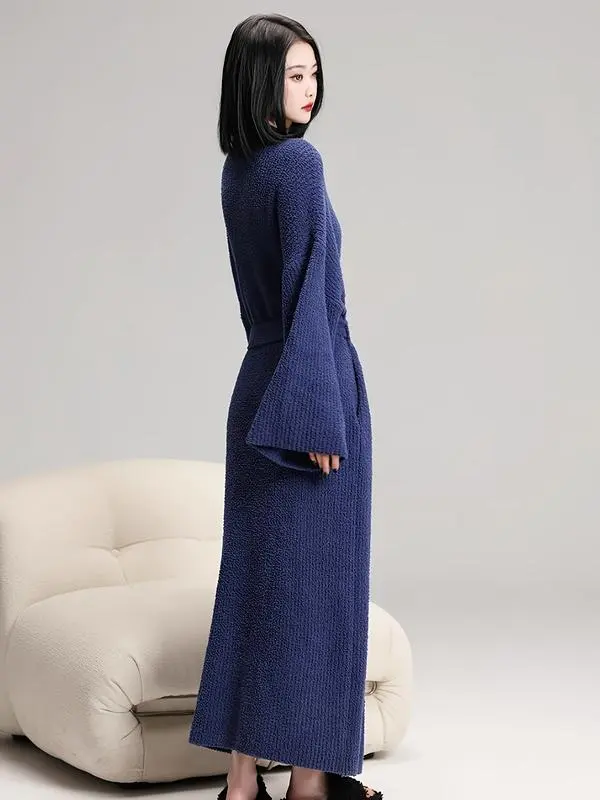 Women's Double-Sided Fleece Robe