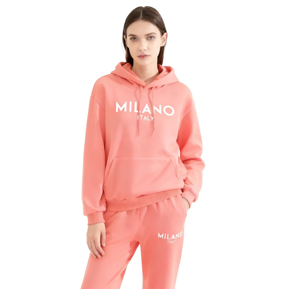 Wmen's Milano Printed Hoodie Set