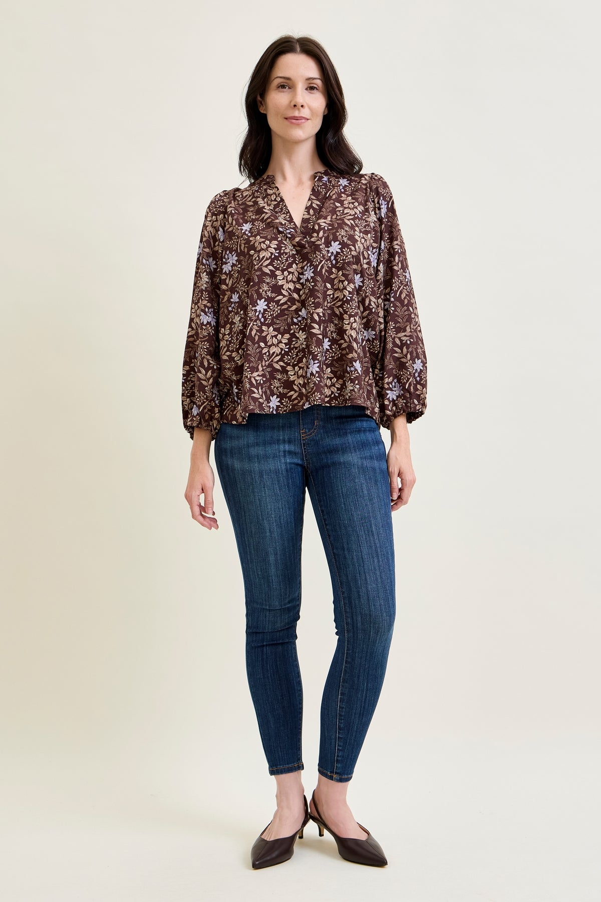 Sue Patch Pocket Pull-On Classic Skinny Jeans