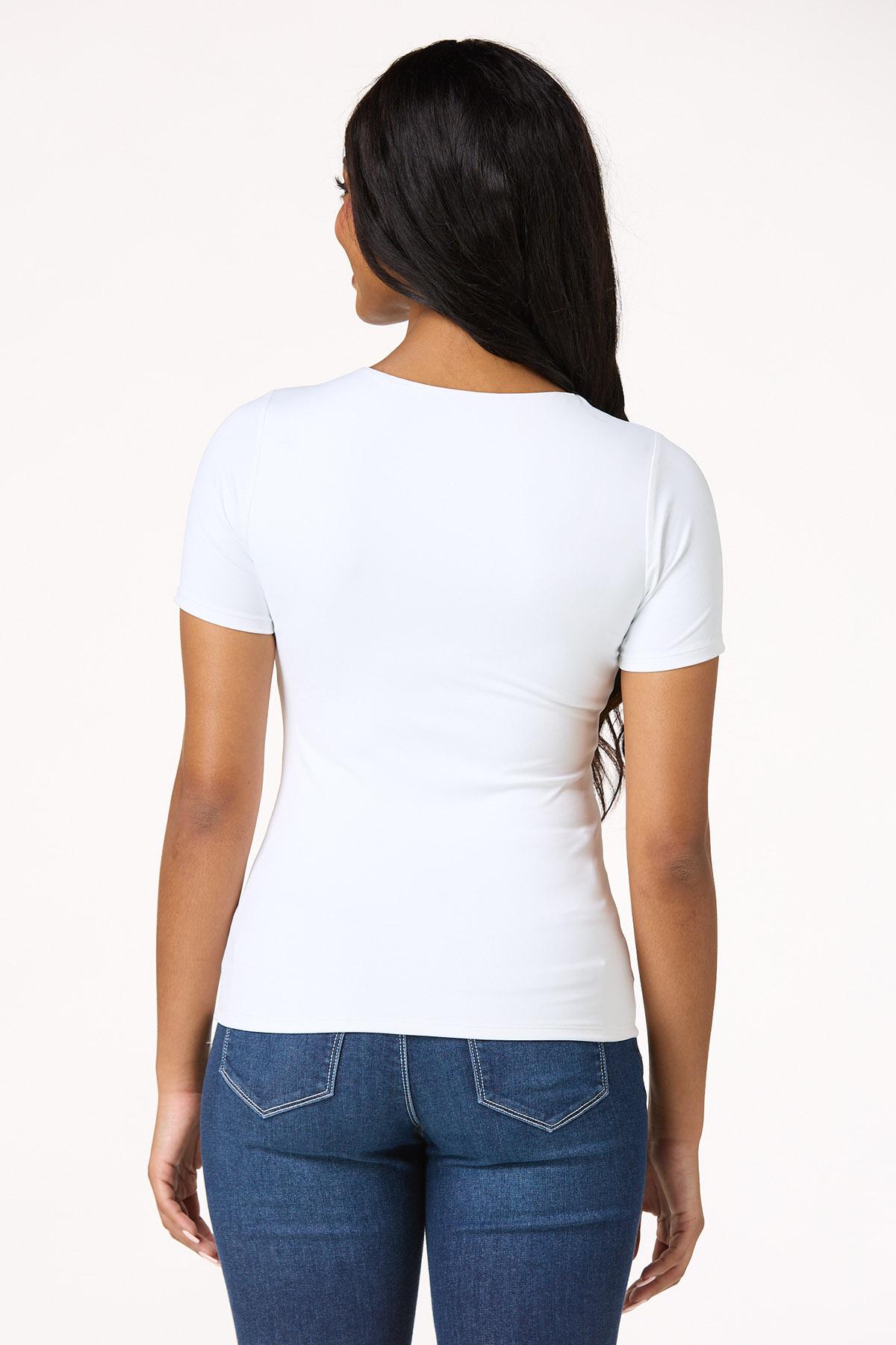 Solid Sculpt Knit Top