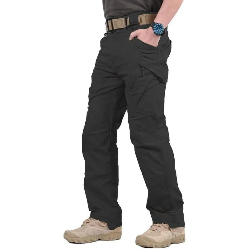 Men's Lightweight Casual Work Pants, Men's Tactical Mountaineering Pants