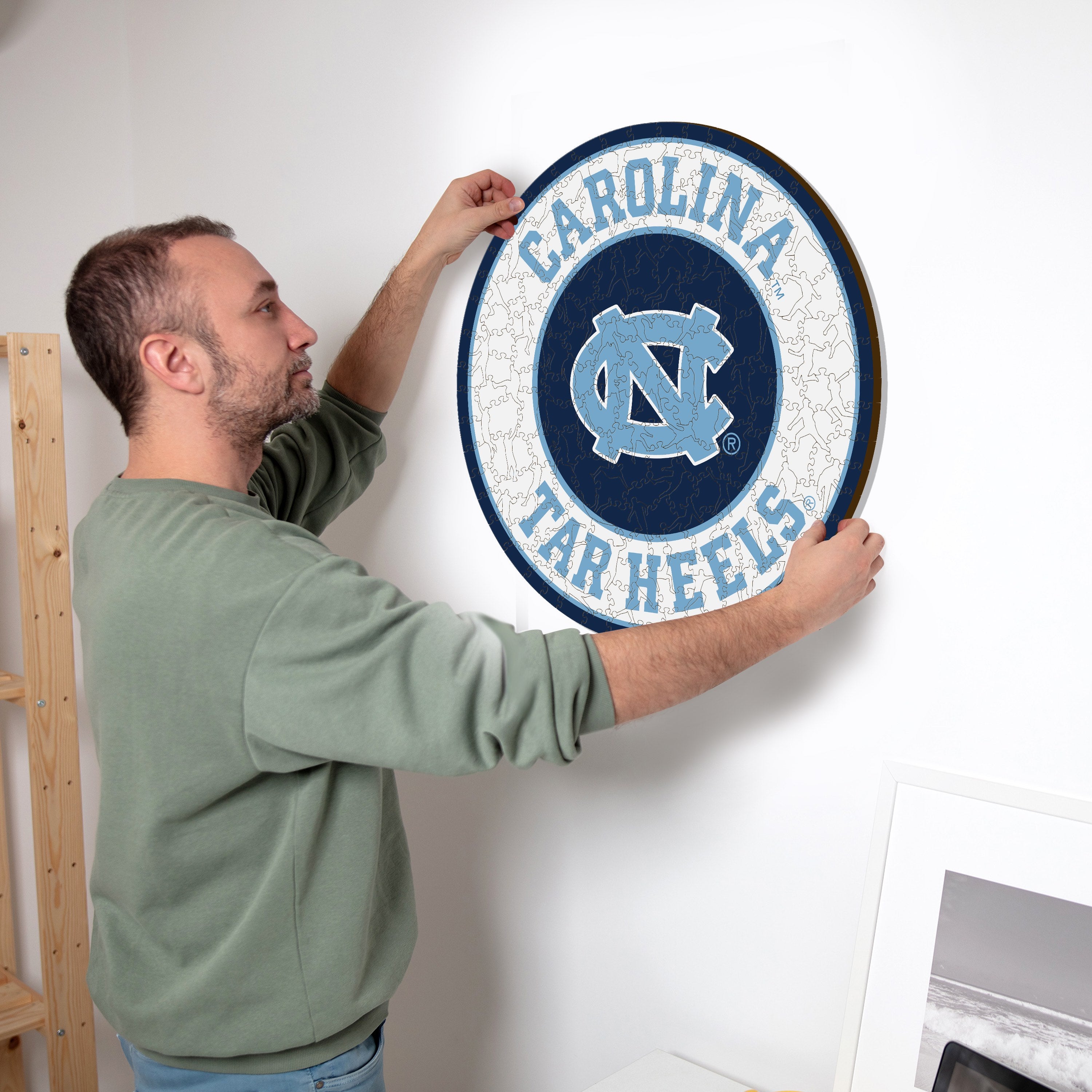 University of North Carolina - Wooden Puzzle