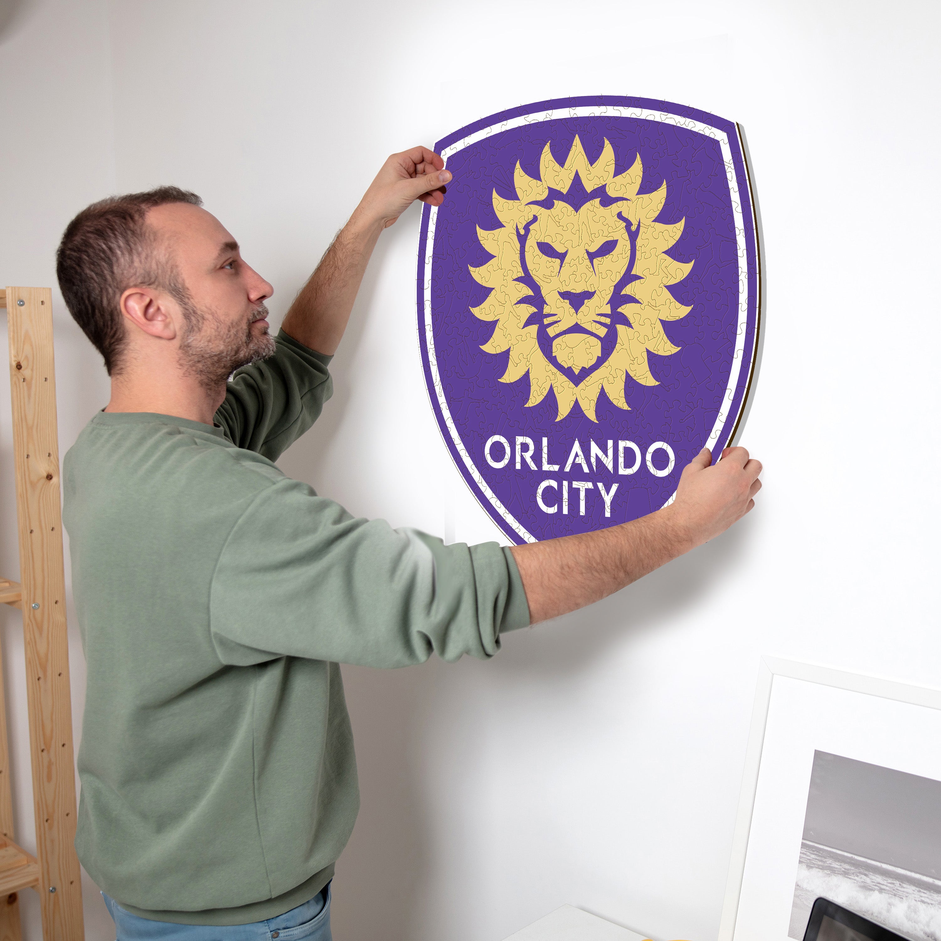 Orlando City SC® Logo - Wooden Puzzle