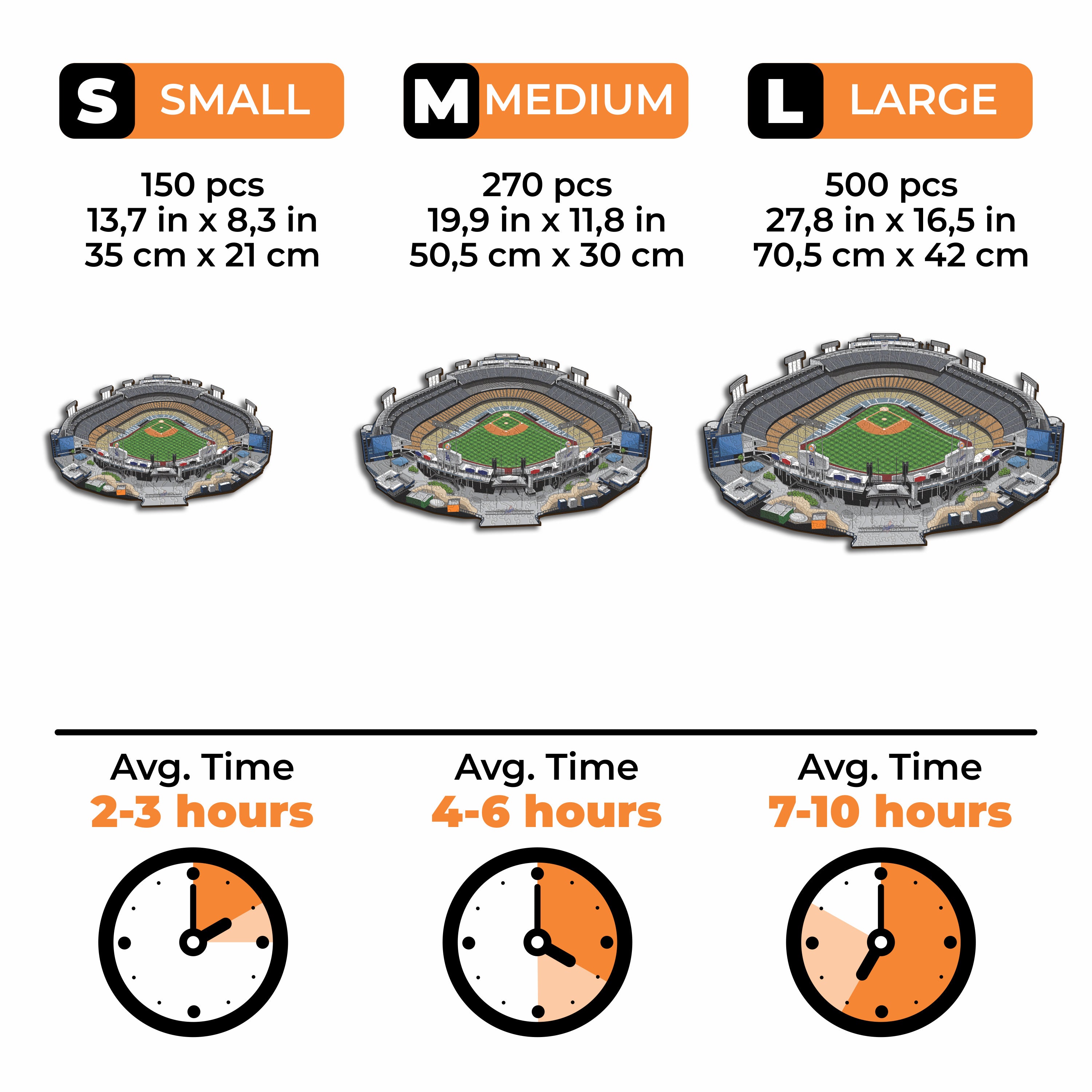 Los Angeles Dodgers™ Dodgers Stadium - Wooden Puzzle