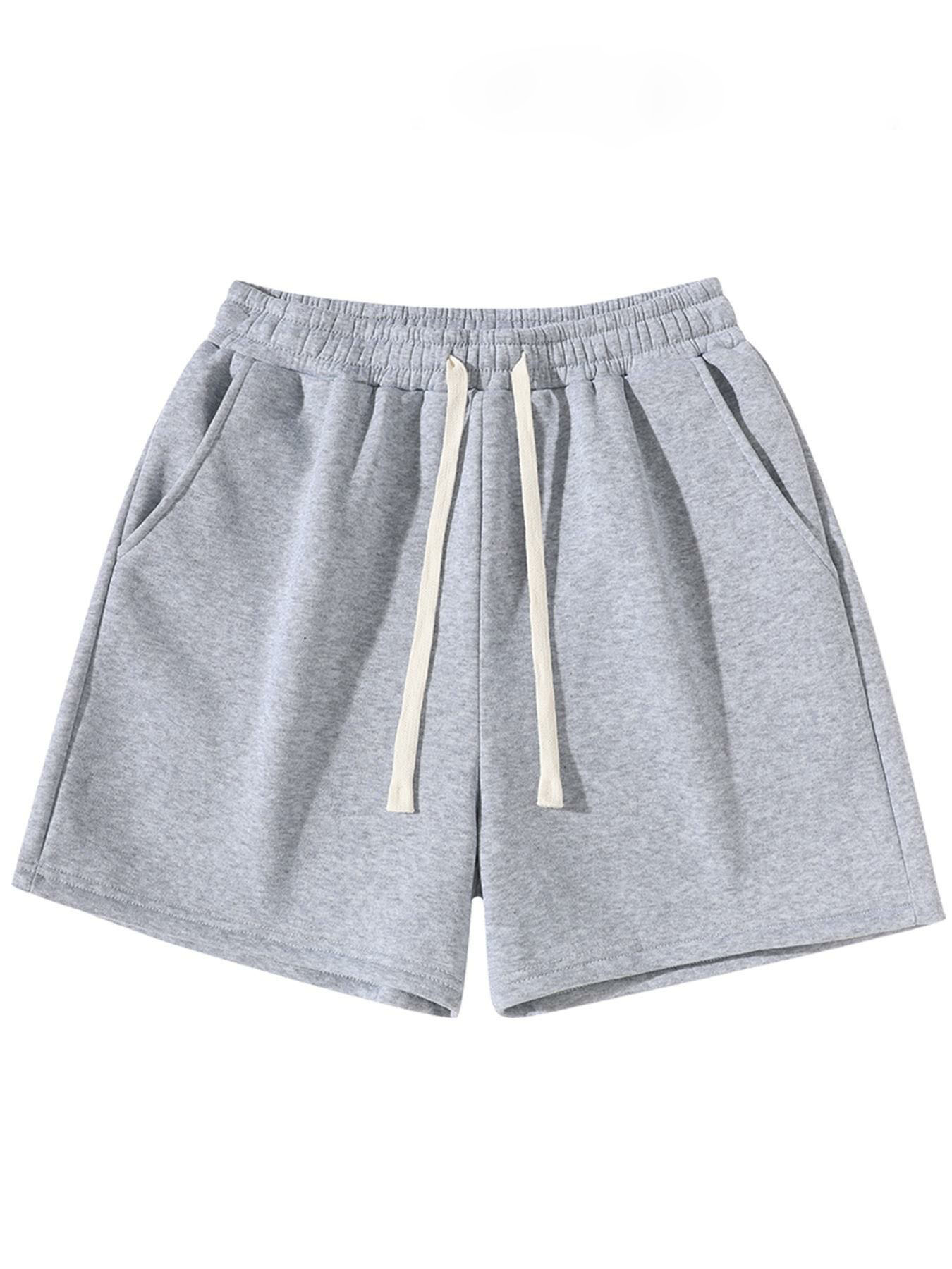 Men's Drawstring Waist Athletic Shorts – Fitted Summer Sporty Running Pants