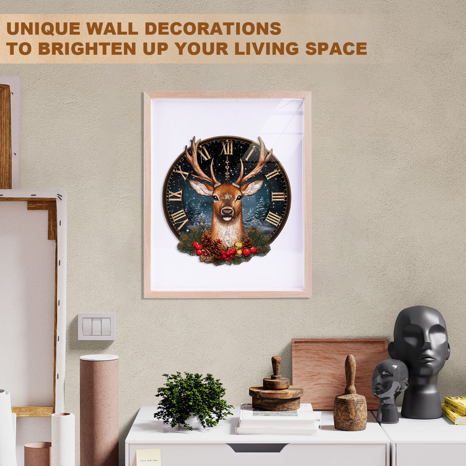 Winter moments Wooden Jigsaw Puzzle