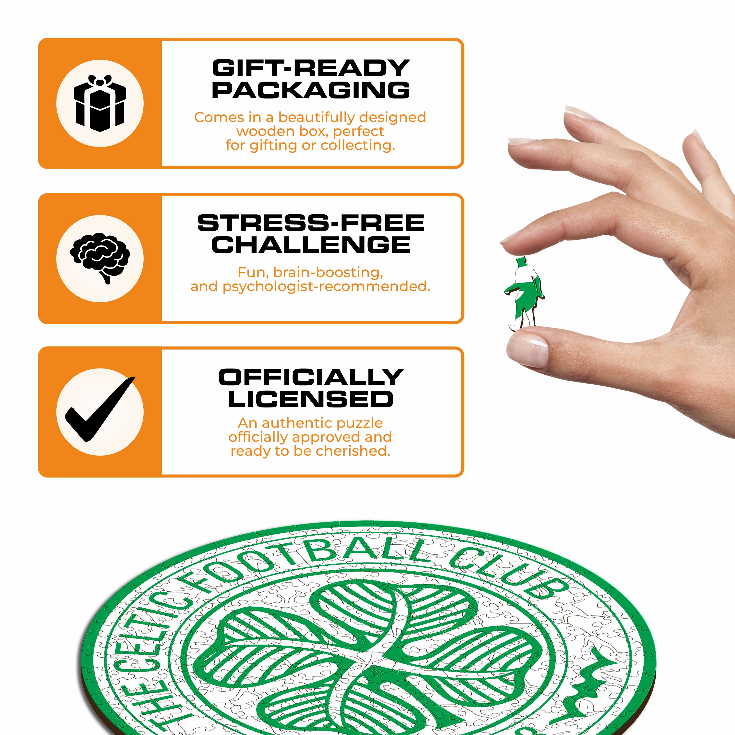 Celtic FC® Logo - Wooden Puzzle