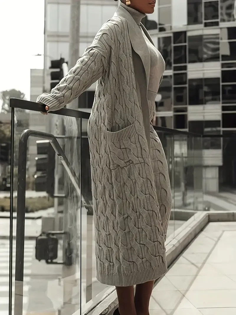 Elegant 3pcs Women's Fall/Winter Knit Set