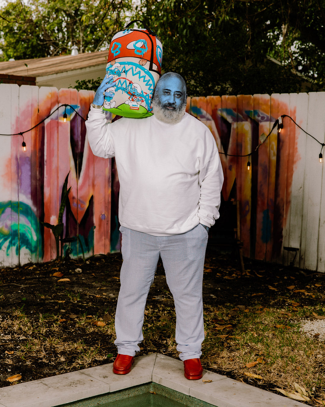 SMURFS ART PARTY BACKPACK