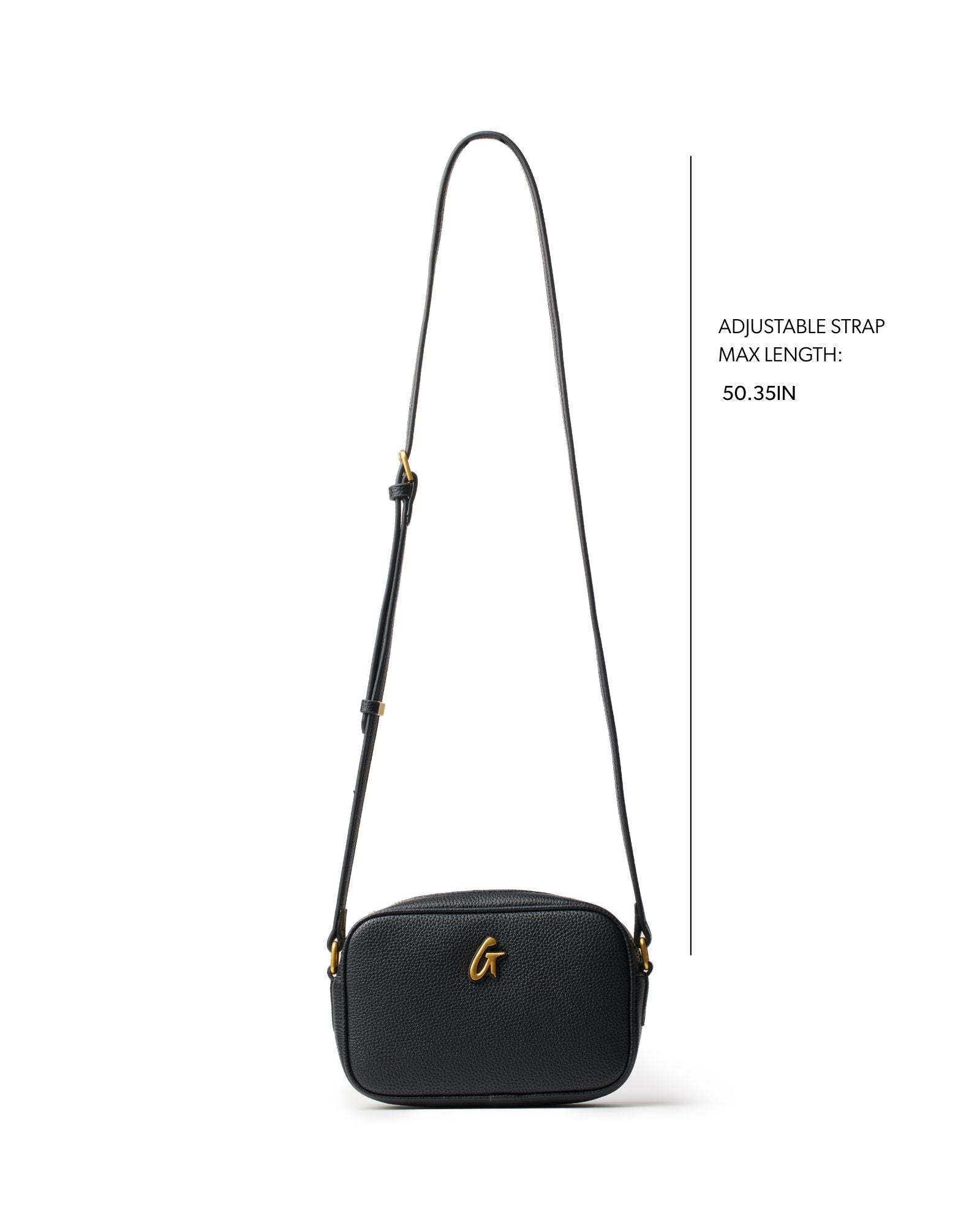 MINI PEBBLE CAMERA BAG - BLACK