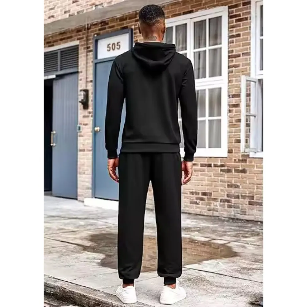 Men's Fleece-Lined Hoodie & Jogger Sets