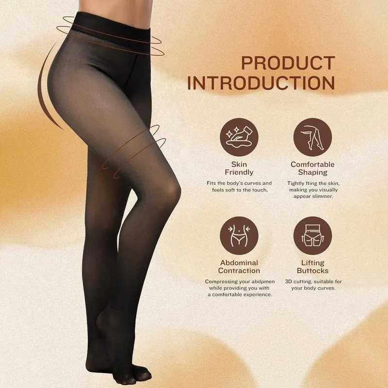 Women’s Sheer Fleece-Lined Tights