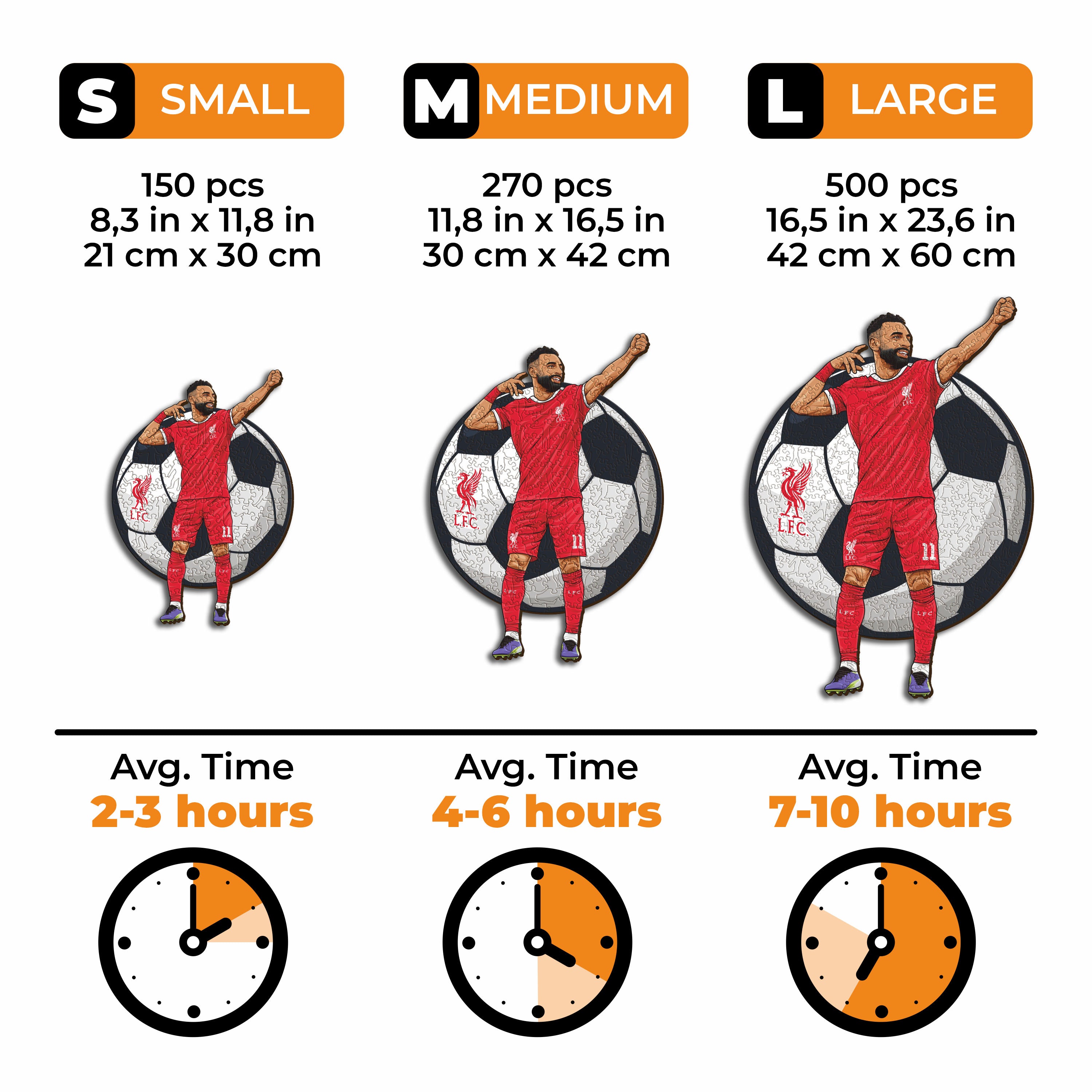 Mohamed Salah - Wooden Puzzle