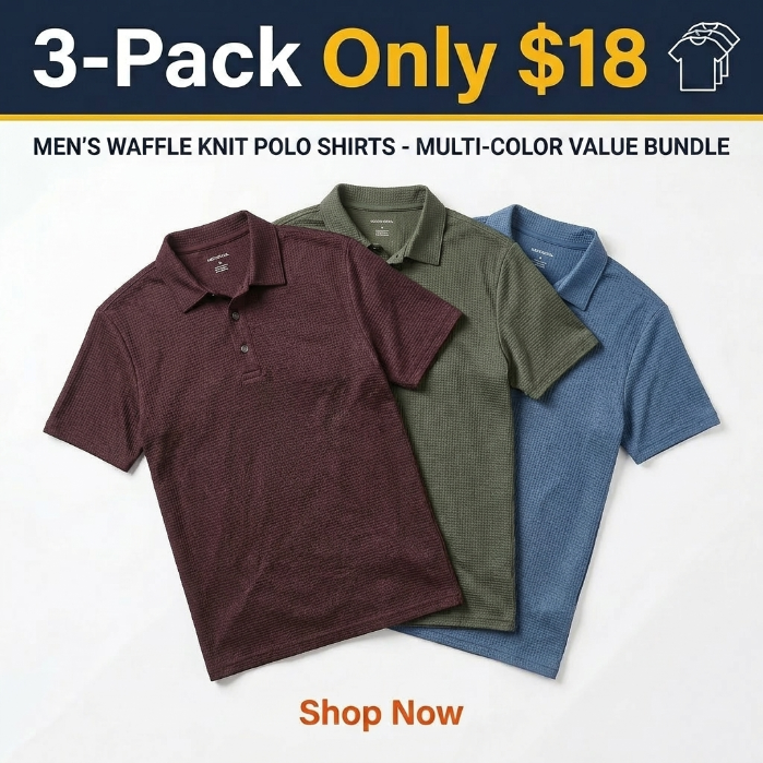 Men's Ultra-Comfortable Performance Polo Shirt