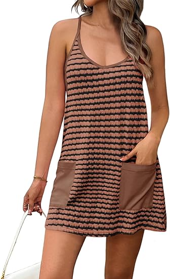 ✨Everyday Active Mini Tennis Dress with Built-In Shorts