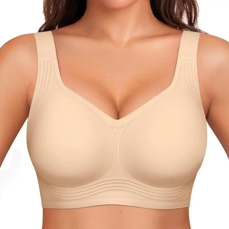 Women Wirefree Bras for Women Full Coverage No Underwire Everyday Bras