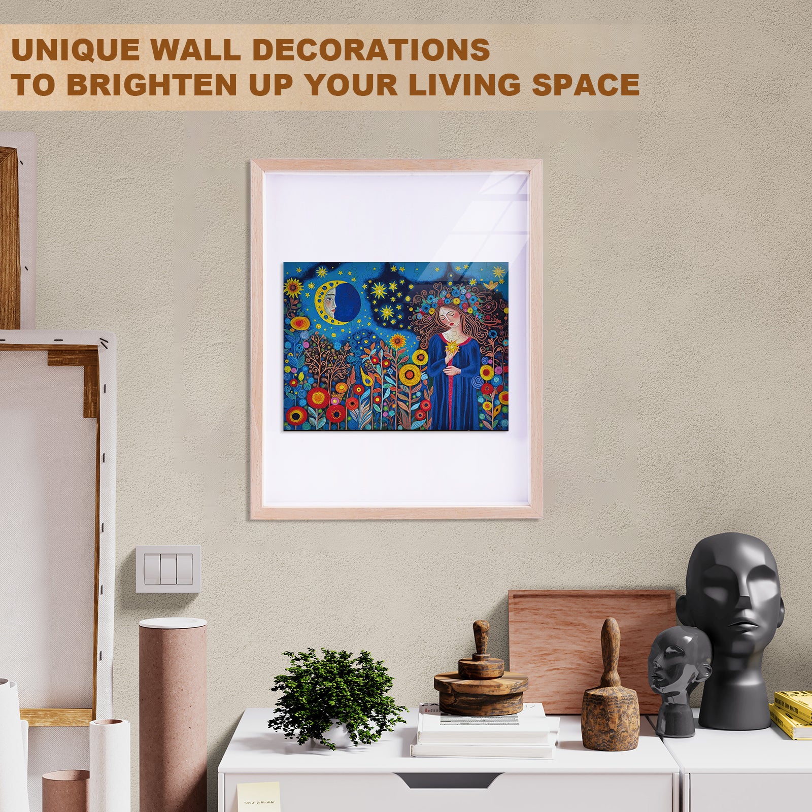 Gift of the Moon - By Artist Nicholas John VARDAXIS