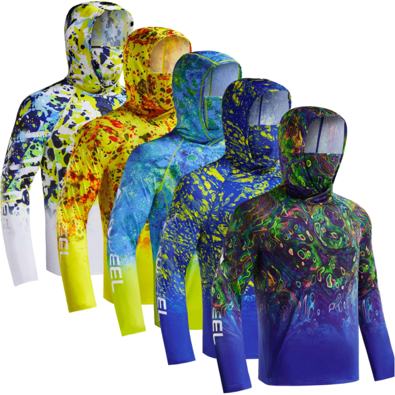 ☀️☀️Men’s UPF 100 Sun Protection Hoodie with UV Detection