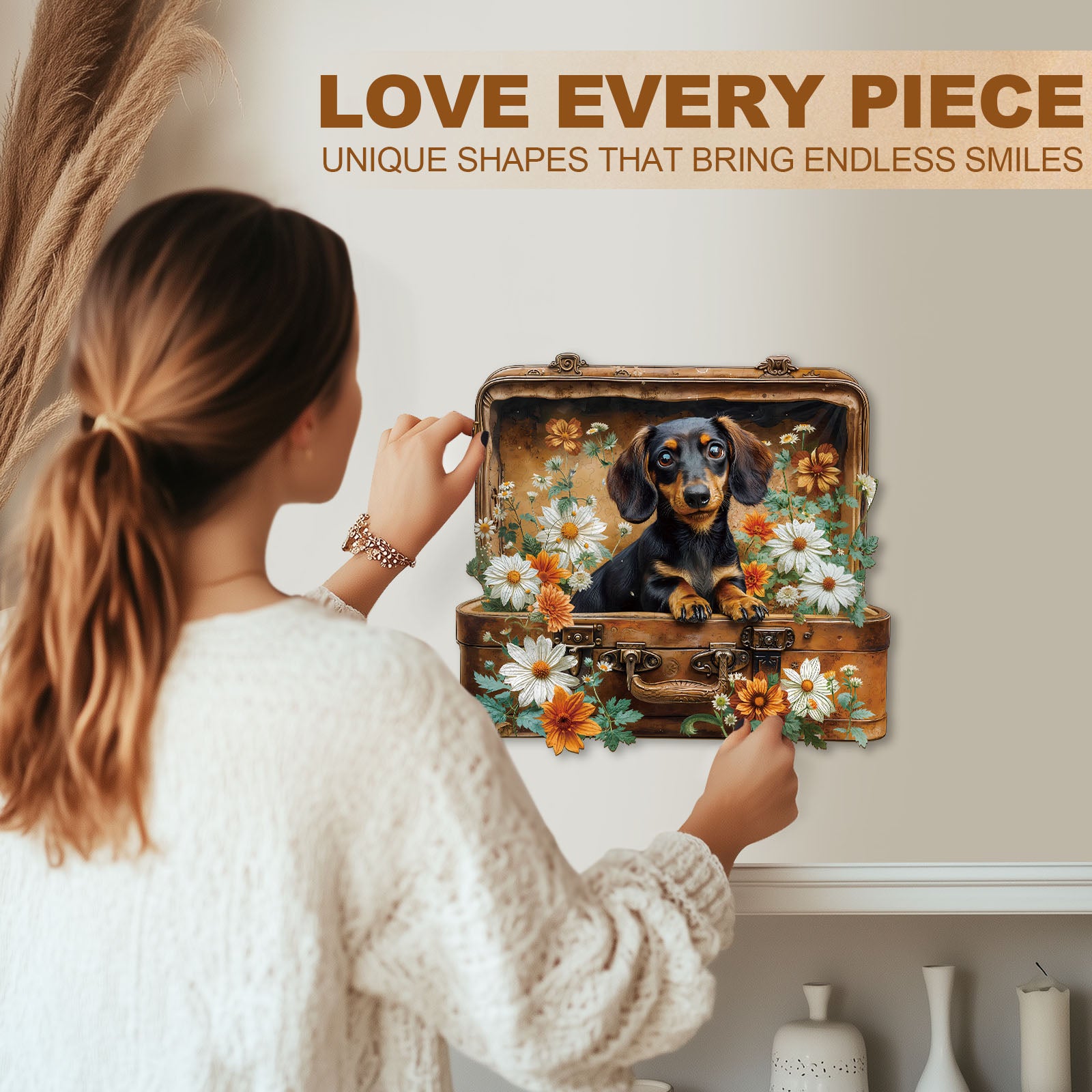 Puppy’s Adventure Wooden Jigsaw Puzzle