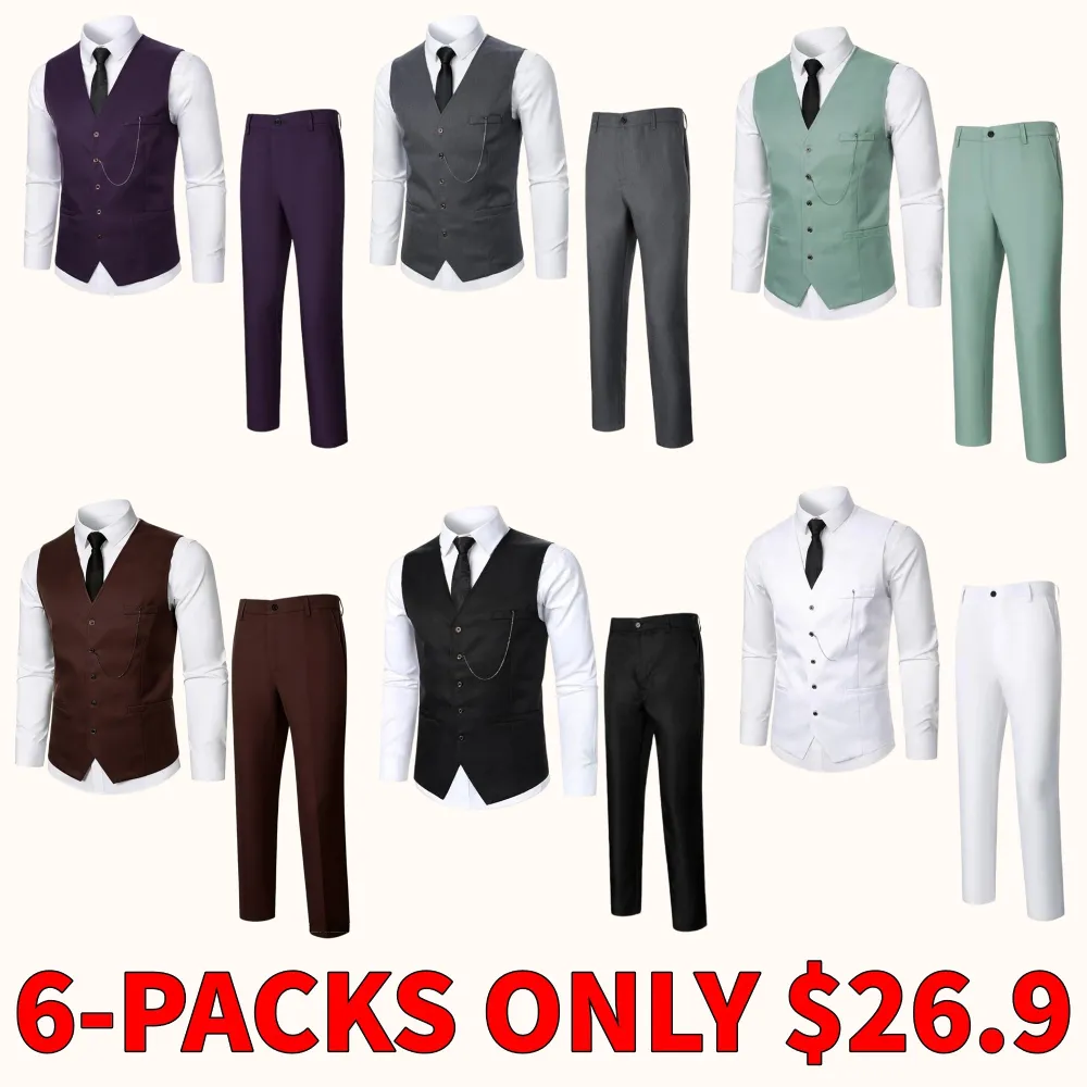 Men's two-piece suit set