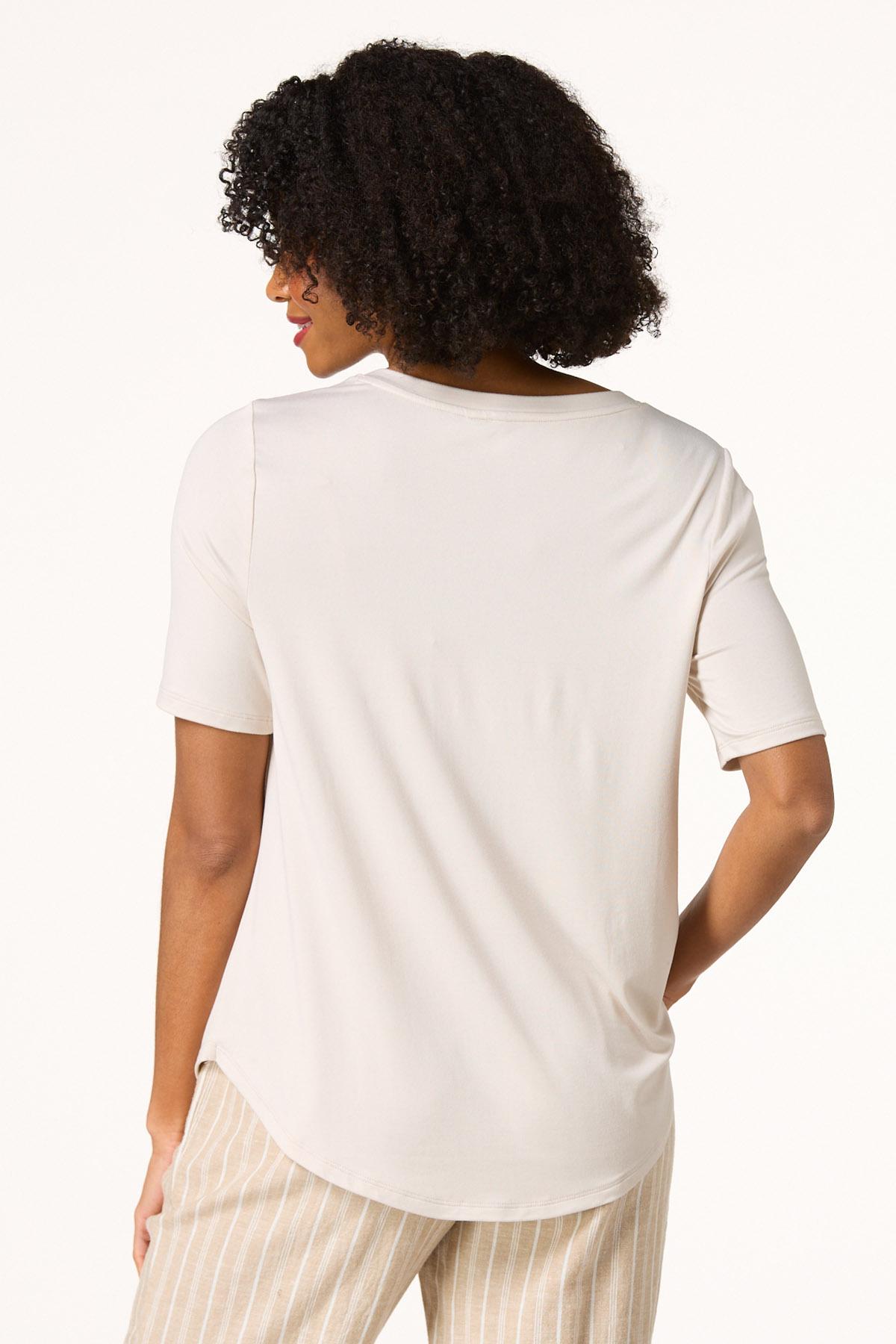 Solid Butter Knit Tee