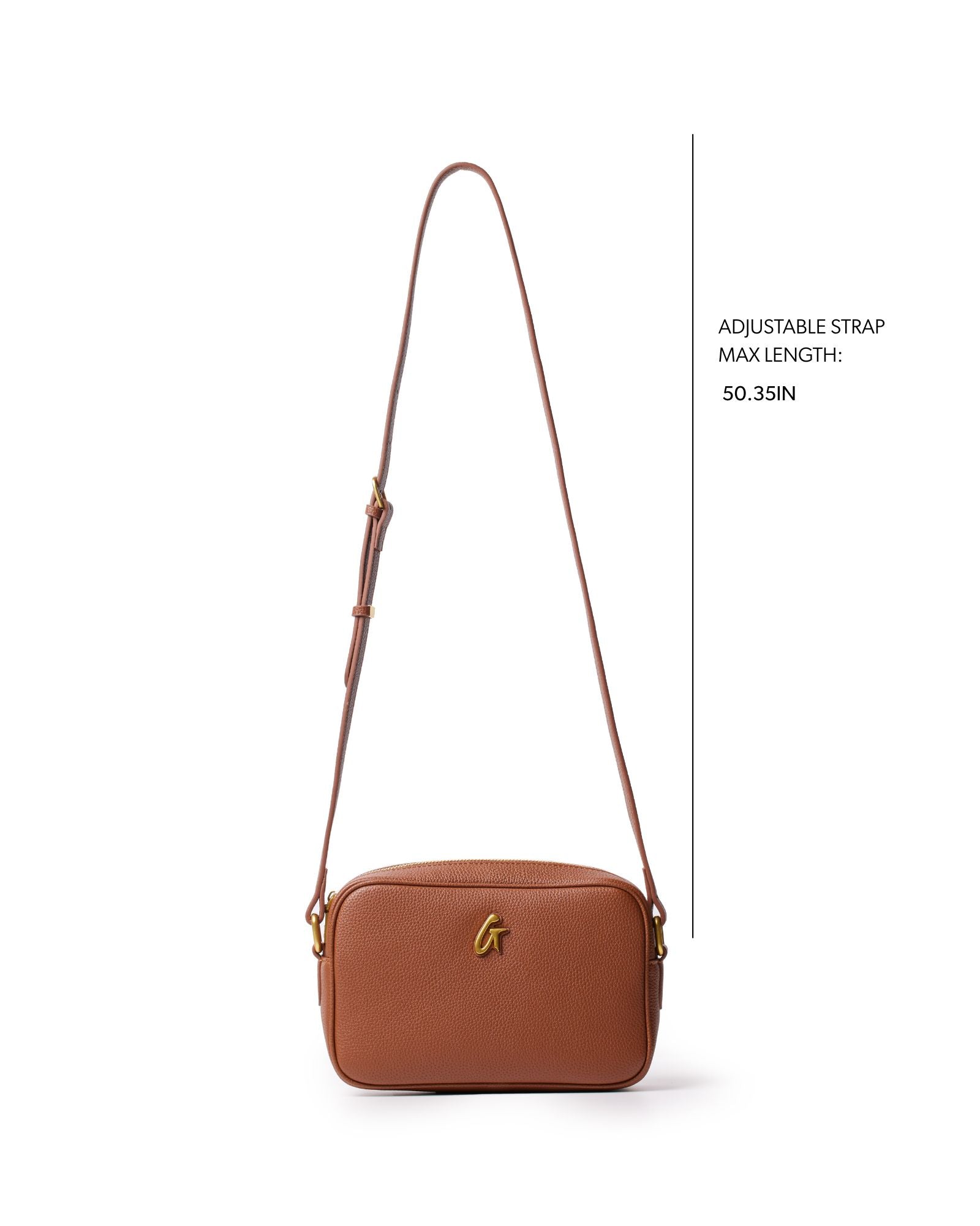 STANDARD PEBBLE CAMERA BAG - BROWN