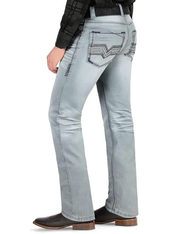 Pantalón para Hombre de Mezclilla Vaquero (Heavy Denim)