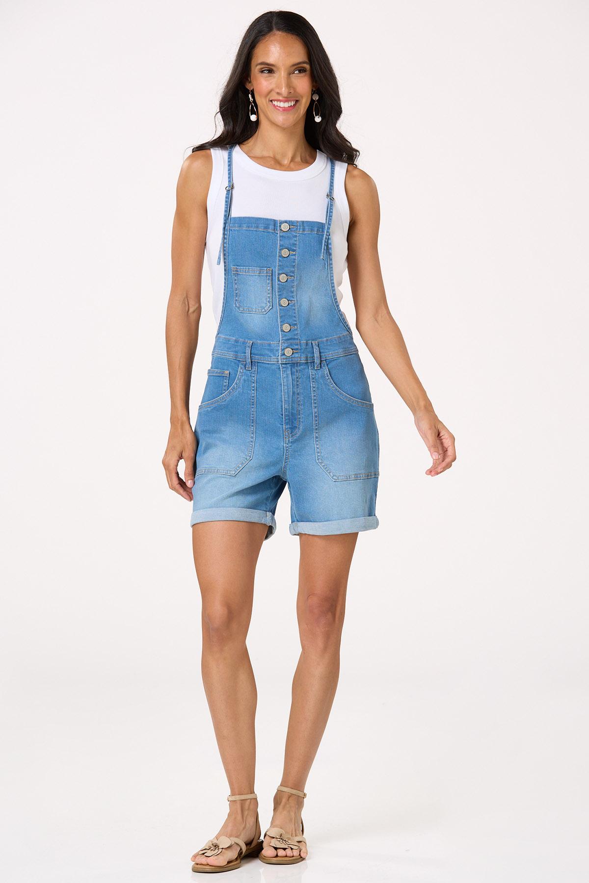 Denim Shortalls