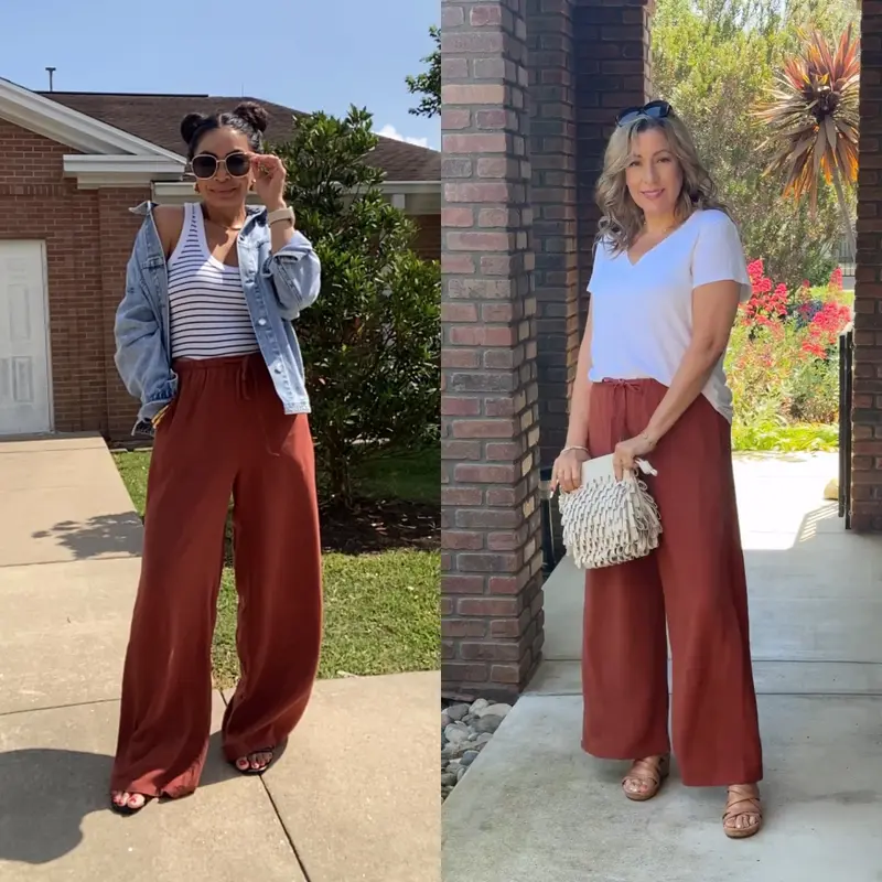 🔥🔥2026 Palazzo Pants for Women - Beach to Street Wide Leg + Pockets