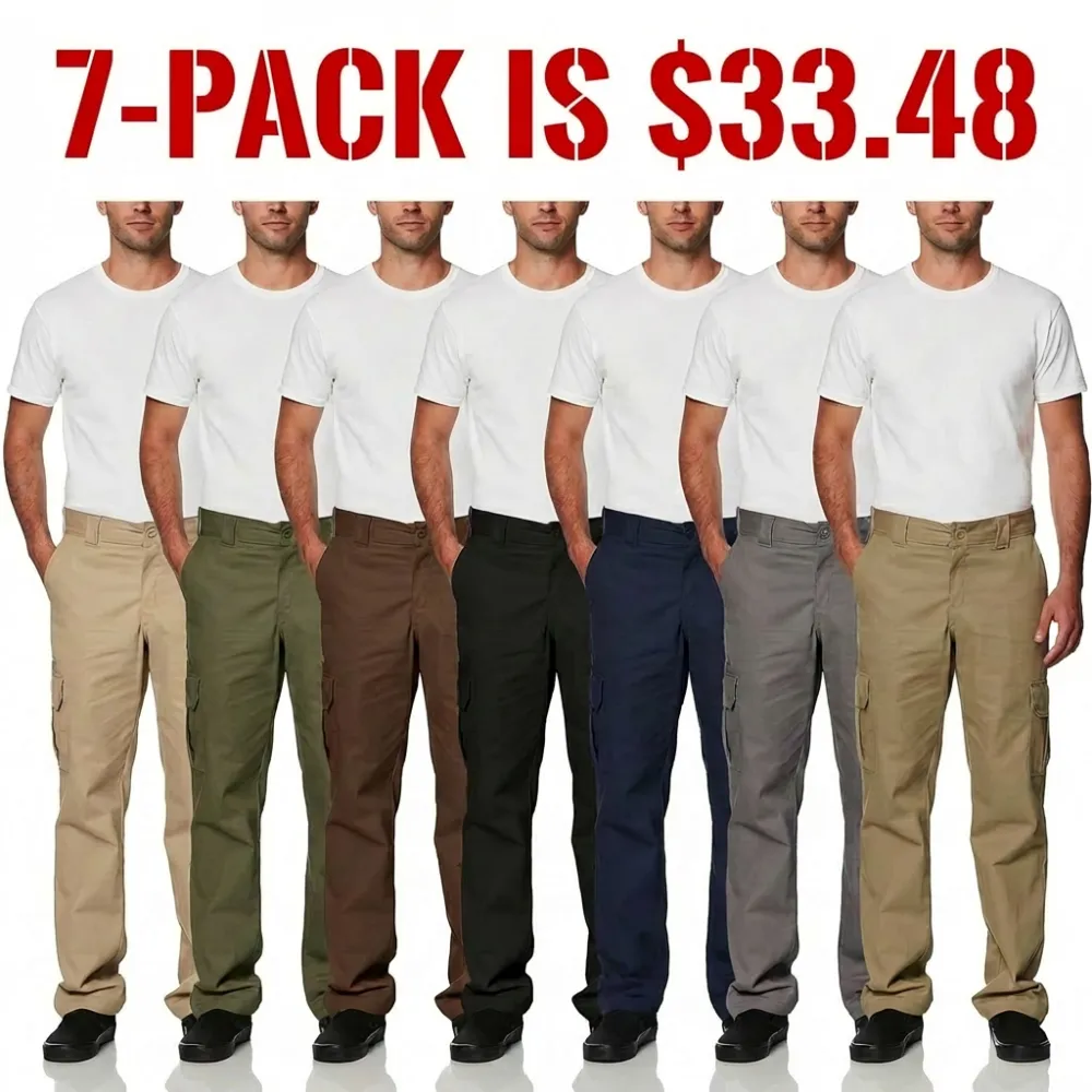 Men's Flex Regular Fit Cargo Pants