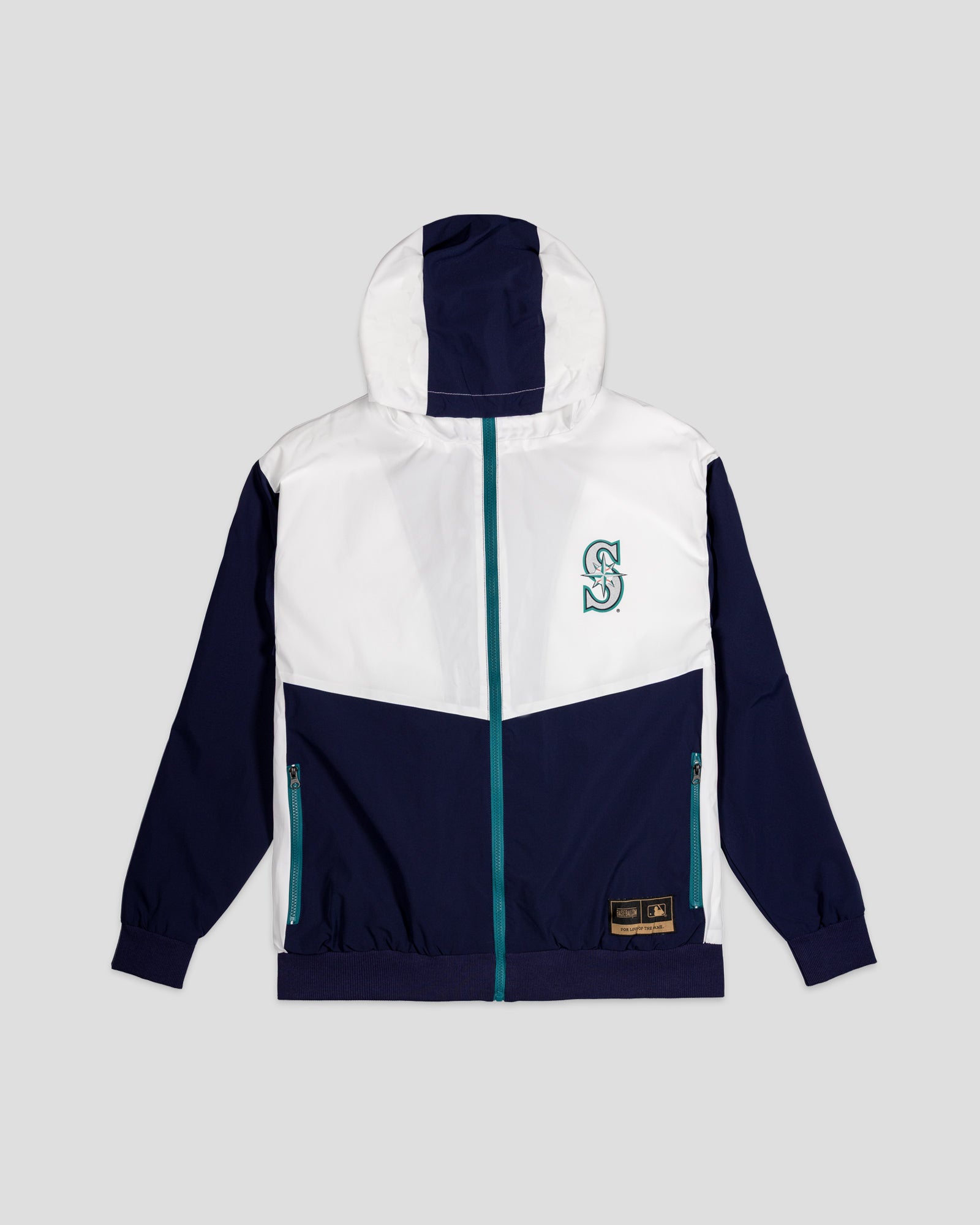 Shutout Retro Youth Windbreaker - Seattle Mariners