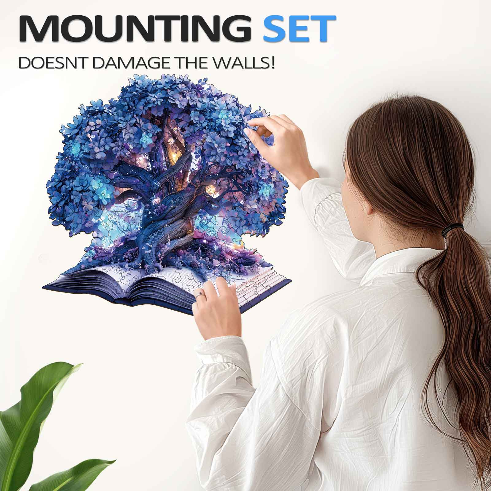 Magic Book Wooden Jigsaw Puzzle