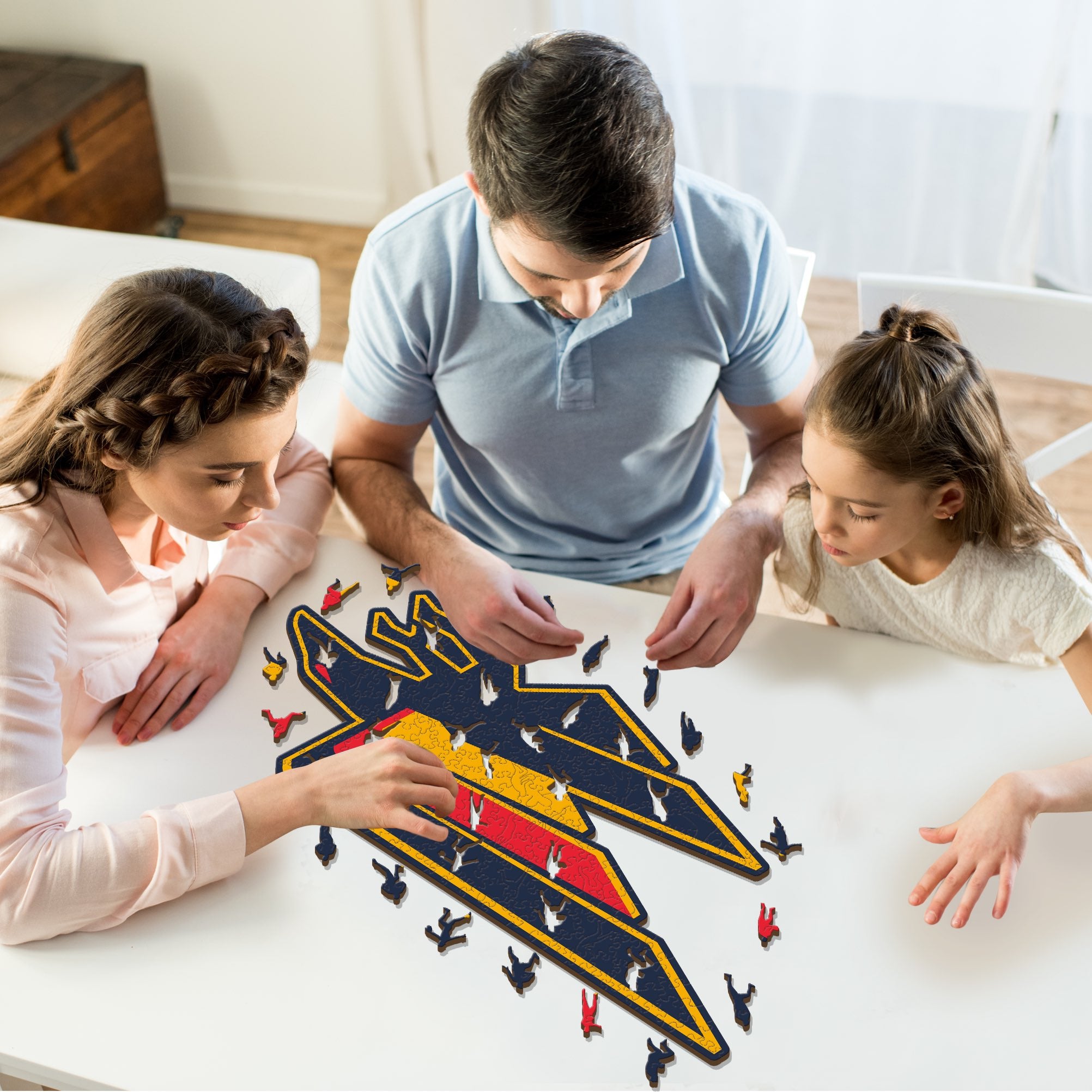 Adelaide FC Logo - Wooden Puzzle
