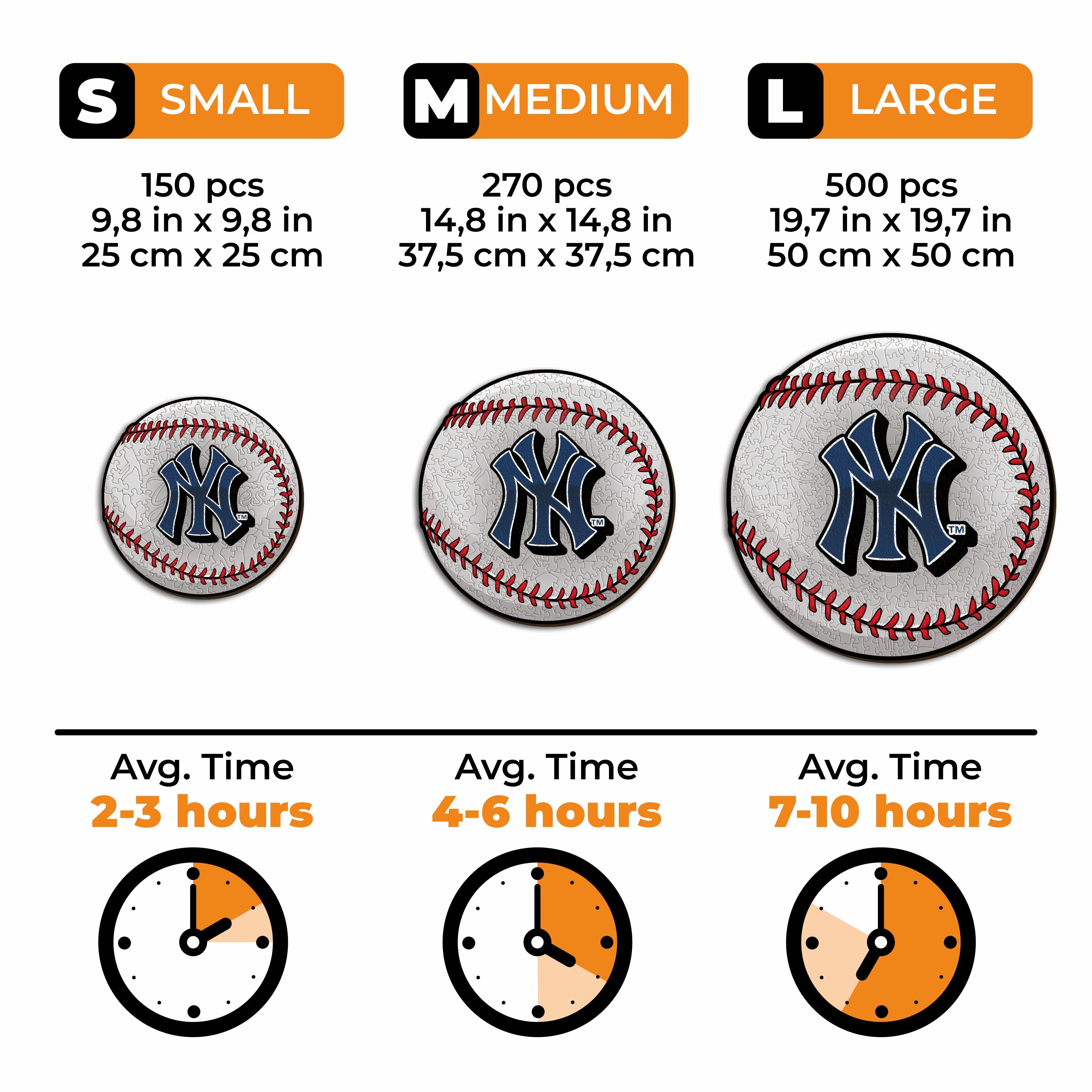New York Yankees™ - Wooden Puzzle