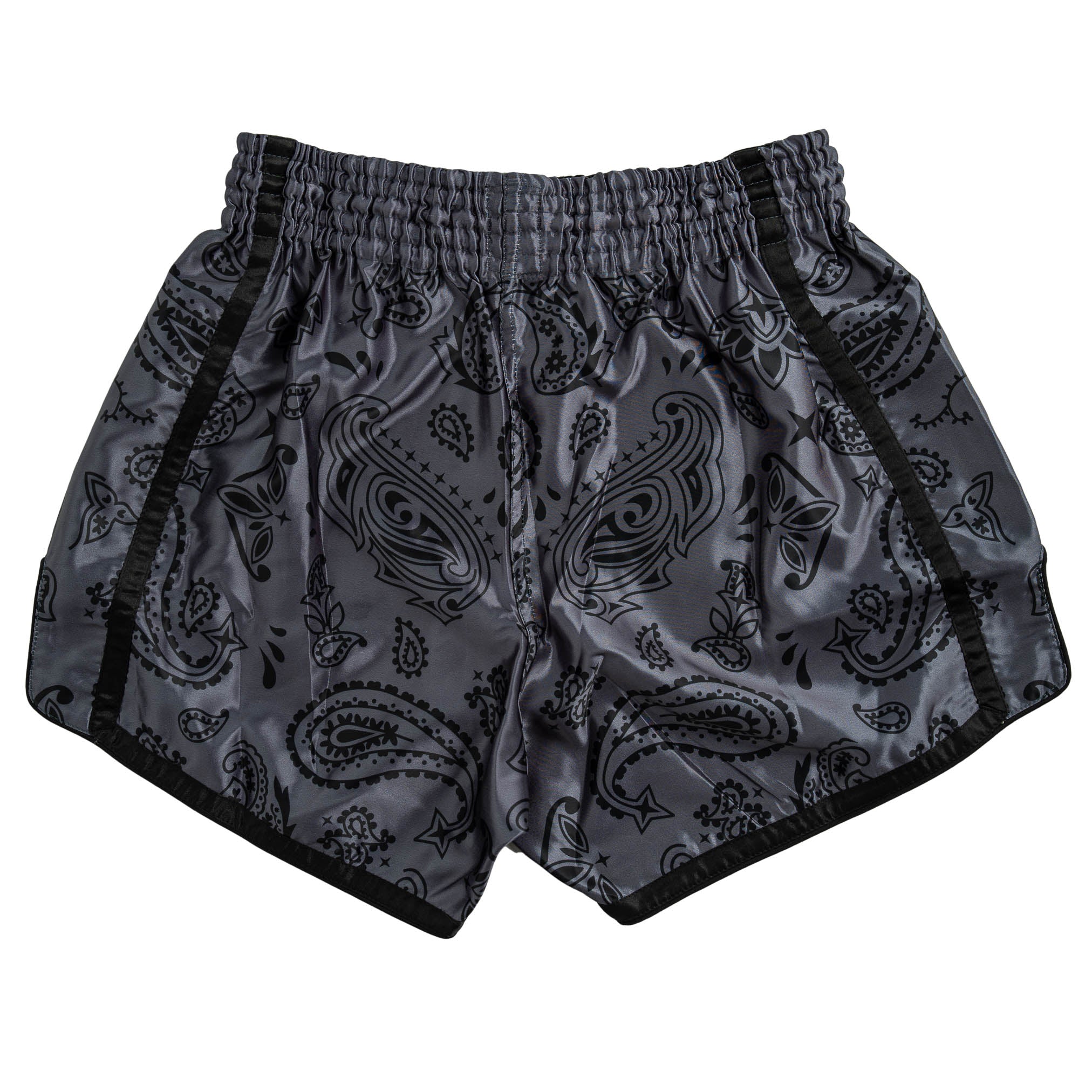 BANDANA FIGHT SHORTS - BLACKOUT