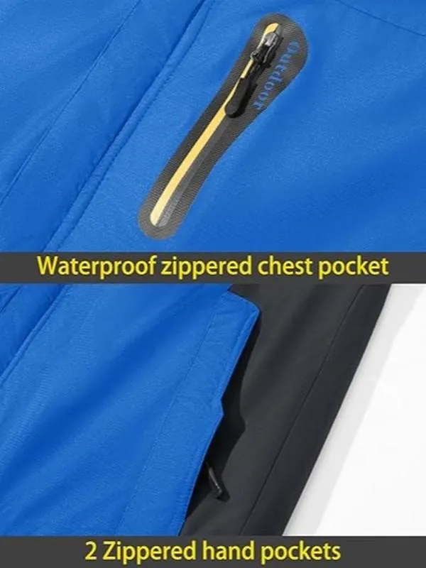 Men's Winter Warm Waterproof Hiking Jacket