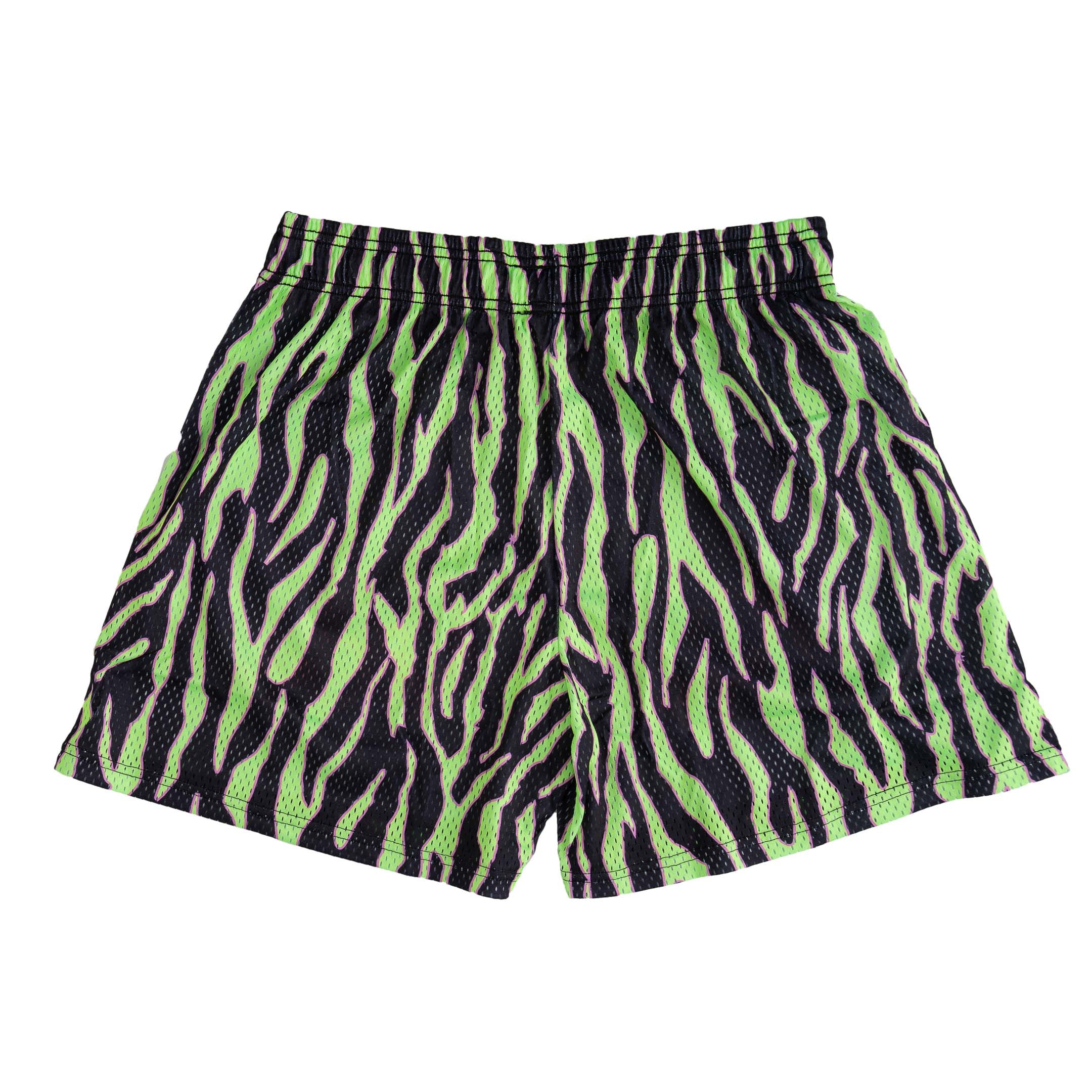 VENTED MESH SHORTS ALIEN - GREEN