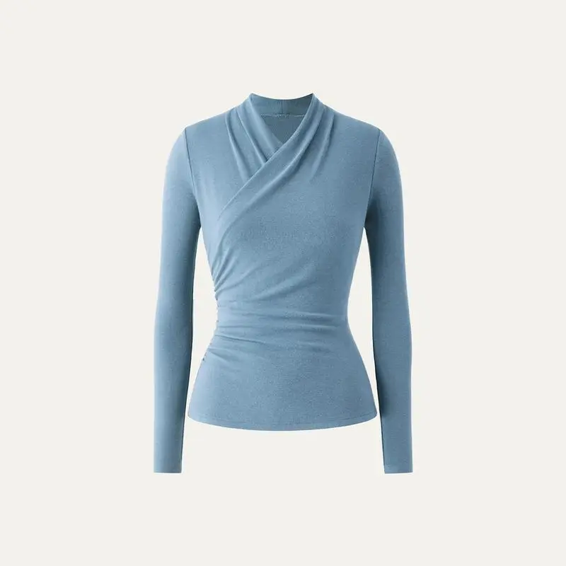 Long Sleeve Top Casual Korean Minimalist